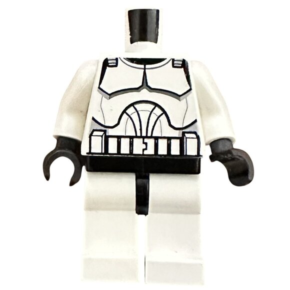 Lego Minifigure Star Wars Clone Trooper sw0286 Body Only Torso Legs Hands - Picture 1 of 2